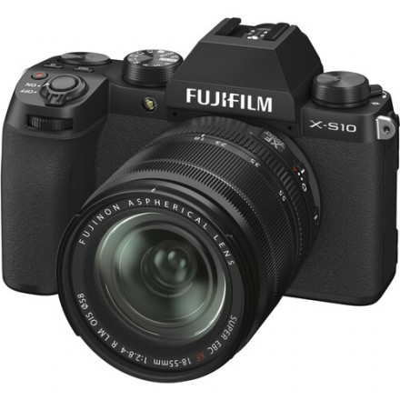 Цифр. фотокамера Fujifilm X-S10 kit XF 18-55mm F2.8-4.0 OIS Black